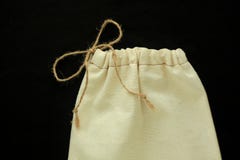 Saco de Eco, sacos reusáveis do algodão para a compra plástica livre Pacote feito à mão da tela Conceito zero do desperdício, fun fotografia de stock royalty free Saco de Eco, sacos reusáveis do algodão para a compra plástica livre Pacote feito à mão da tela Conceito zero do desperdício, fun fotografia de stock royalty free