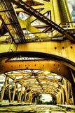 Sacramento Kalifornien USA - 19 Juni 2016: Golden gate bridge i Sacramento, Kalifornien fotografering för bildbyråer Sacramento Kalifornien USA - 19 Juni 2016: Golden gate bridge i Sacramento, Kalifornien fotografering för bildbyråer