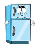 Cool fridge cartoon stock illustration. Illustration of cool - 47926825