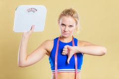 Image result for Girl frustrated on the scale animated