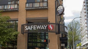 Safeway, chaîne de supermarchés américaine à Portland, Orégon photographie stock libre de droits Safeway, chaîne de supermarchés américaine à Portland, Orégon photographie stock libre de droits