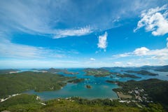 Sai Kung Islands och landskap royaltyfria bilder Sai Kung Islands och landskap royaltyfria bilder
