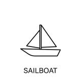 Sailboat εικονίδιο περιλήψεων θαλάσσιων μεταφορών σκαφών Τα σημάδια και τα σύμβολα μπορούν να χρησιμοποιηθούν για τον Ιστό, λογότ διανυσματική απεικόνιση Sailboat εικονίδιο περιλήψεων θαλάσσιων μεταφορών σκαφών Τα σημάδια και τα σύμβολα μπορούν να χρησιμοποιηθούν για τον Ιστό, λογότ διανυσματική απεικόνιση