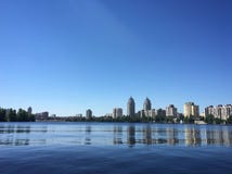 Sailing, Kyiv, Ukraine royalty free stock image Sailing, Kyiv, Ukraine royalty free stock image