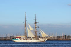 Sailing Ships (Warnemunde - Rostock, Germany) Royalty Free Stock Photo