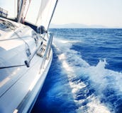 Sailing. Yachting. Luxury Lifestyle