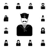 sailor avatar icon. Detailed set of avatars of profession icons. Premium quality graphic design icon. One of the collection icons stock illustration sailor avatar icon. Detailed set of avatars of profession icons. Premium quality graphic design icon. One of the collection icons stock illustration