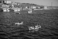 Sailorboats en Bosphorus foto de archivo libre de regalías Sailorboats en Bosphorus foto de archivo libre de regalías