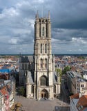 Saint Bavo Cathedral In Ghent, Belgium Royalty Free Stock Photography Saint Bavo Cathedral In Ghent, Belgium Royalty Free Stock Photography