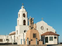 Saint Thomas Indian Mission, Yuma, Arizona image stock Saint Thomas Indian Mission, Yuma, Arizona image stock