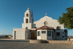 Saint Thomas Indian Mission, Yuma, Arizona photo libre de droits Saint Thomas Indian Mission, Yuma, Arizona photo libre de droits