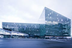 Sala da concerto di Harpa a Reykjavik, Islanda Immagine Stock Libera da Diritti Sala da concerto di Harpa a Reykjavik, Islanda Immagine Stock Libera da Diritti