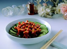 Salad in bowl Stock Photography Salad in bowl Stock Photography