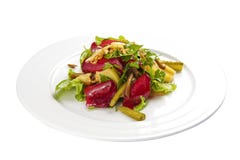Salada da beterraba Um prato polon?s tradicional foto de stock Salada da beterraba Um prato polon?s tradicional foto de stock