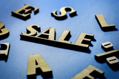 Sale, design for sale, gold wooden dukewas stock photo Sale, design for sale, gold wooden dukewas stock photo