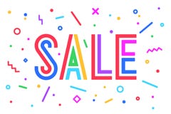 Sale, discount. Greeting card, banner, poster and flyer design Stock Illustration Sale, discount. Greeting card, banner, poster and flyer design Stock Illustration