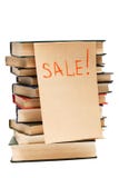 Sale Of Old Books Stock Photo