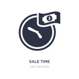 sale time icon on white background. Simple element illustration from UI concept royalty free illustration sale time icon on white background. Simple element illustration from UI concept royalty free illustration