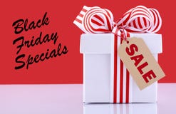 Sales Promotion Gift Box. Royalty Free Stock Image
