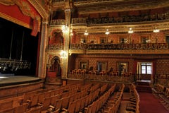 Salle de Teatro Juarez Photo libre de droits Salle de Teatro Juarez Photo libre de droits