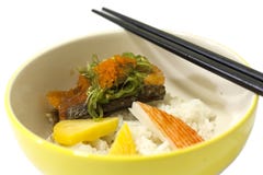Salmon rice royalty free stock image Salmon rice royalty free stock image