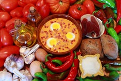 SALMOREJO IS EEN TYPISCHE $CE-ANDALUSISCH MAALTIJD, ZUIDEN VAN SPANJE stock foto's SALMOREJO IS EEN TYPISCHE $CE-ANDALUSISCH MAALTIJD, ZUIDEN VAN SPANJE stock foto's