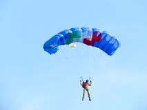 Salon de l'aéronautique de parachutistes Tirrenia, Pise, Italie, le 11 septembre 2016 Images libres de droits Salon de l'aéronautique de parachutistes Tirrenia, Pise, Italie, le 11 septembre 2016 Images libres de droits
