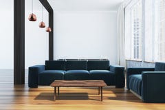 Salone scandinavo di lusso di stile illustrazione vettoriale Salone scandinavo di lusso di stile illustrazione vettoriale