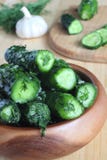 Salted Cucumbers - Pickles Royalty Free Stock Photography Salted Cucumbers - Pickles Royalty Free Stock Photography