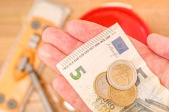 Salário mínimo em Europa fotos de stock Salário mínimo em Europa fotos de stock