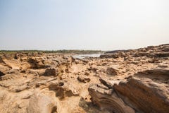 Sam Phan Boke, Ubon Ratchathani Tailandia fotografie stock libere da diritti Sam Phan Boke, Ubon Ratchathani Tailandia fotografie stock libere da diritti