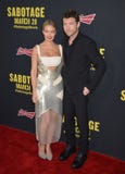 Sam Worthington u. Lara Bingle lizenzfreie stockfotografie Sam Worthington u. Lara Bingle lizenzfreie stockfotografie
