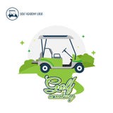 Samling för design för Logo Golf billogo Freeform Normal folk` s vektor illustrationer Samling för design för Logo Golf billogo Freeform Normal folk` s vektor illustrationer