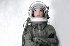 samolotu astronauta mody hełma statek kosmiczny kobieta zdjęcie royalty free samolotu astronauta mody hełma statek kosmiczny kobieta zdjęcie royalty free