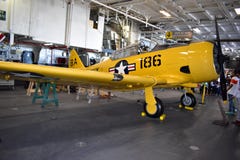 San Diego, Kalifornia Dec 04,2016 - NAVCAD Roger w USS Midway muzeum - usa - fotografia royalty free San Diego, Kalifornia Dec 04,2016 - NAVCAD Roger w USS Midway muzeum - usa - fotografia royalty free