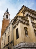San Filippo Neri kyrka i Vicenza, Italia arkivbild San Filippo Neri kyrka i Vicenza, Italia arkivbild