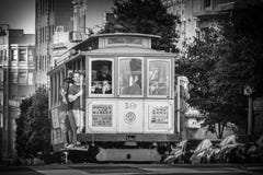 Cable Car 19 traveling uphill in San Francisco stock photo Cable Car 19 traveling uphill in San Francisco stock photo