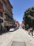 San francisco chinatown on a clear day stock images San francisco chinatown on a clear day stock images