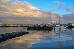San Francisco Harbor - Fisherman& x27; s Werf stock afbeelding San Francisco Harbor - Fisherman& x27; s Werf stock afbeelding