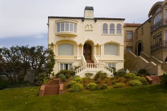 San Francisco Mansion Stock Photography San Francisco Mansion Stock Photography