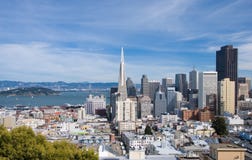 San Francisco Skyline By Day Royalty Free Stock Image San Francisco Skyline By Day Royalty Free Stock Image