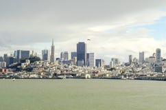 San Francisco Skyline, Califórnia Fotografia de Stock San Francisco Skyline, Califórnia Fotografia de Stock