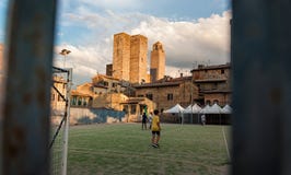 San Gimignano - Italië stock foto San Gimignano - Italië stock foto