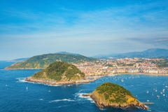 San Sebastian Euskadi, Paese Basco, Spagna fotografie stock libere da diritti San Sebastian Euskadi, Paese Basco, Spagna fotografie stock libere da diritti
