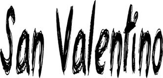 San Valentino Sign Stock Images