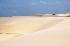 Sand dunes of the Lencois Maranheses in Brazil royalty free stock image Sand dunes of the Lencois Maranheses in Brazil royalty free stock image