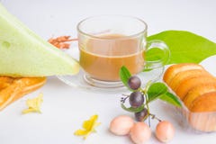 Coffee and breakfast royalty free stock images Coffee and breakfast royalty free stock images
