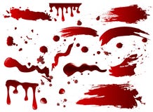 Sangue della raccolta dell'illustrazione di vettore il vario o la pittura rossa schizza e punti, elementi di concetto di Hallowee illustrazione vettoriale Sangue della raccolta dell'illustrazione di vettore il vario o la pittura rossa schizza e punti, elementi di concetto di Hallowee illustrazione vettoriale