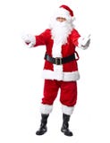 Santa Claus die op wit wordt geïsoleerd. stock fotografie Santa Claus die op wit wordt geïsoleerd. stock fotografie