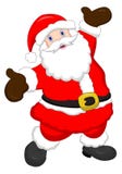 Santa Claus felice - carattere di stile del fumetto royalty illustrazione gratis Santa Claus felice - carattere di stile del fumetto royalty illustrazione gratis